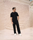 Conjunto Hombre Negro en Galleta M-862