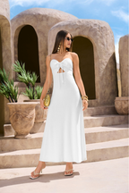 Vestido Blanco en Canale milano M-848