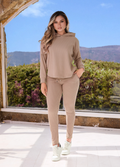 Conjunto M792 Tela Brid Cachimir Color Camel